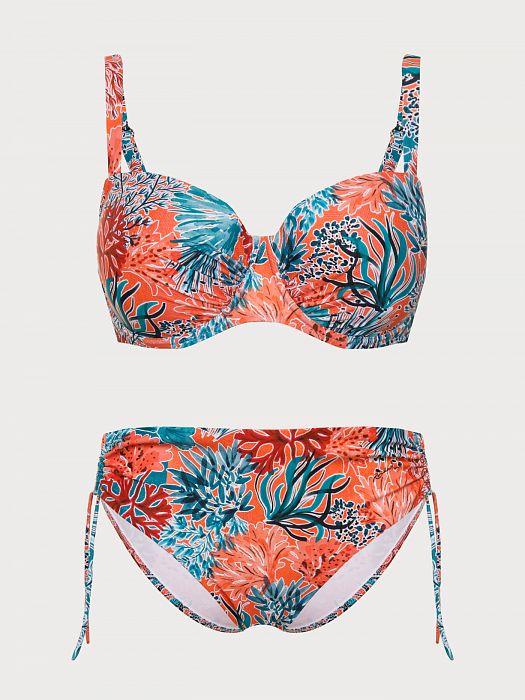 Купальник раздельный лиф мягкий / слип