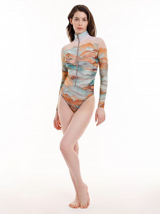 Купальник слитный