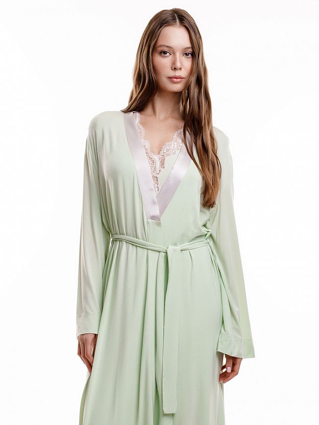 Халат длинный