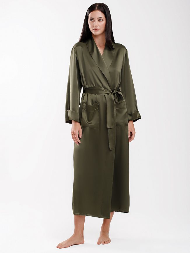 Халат длинный