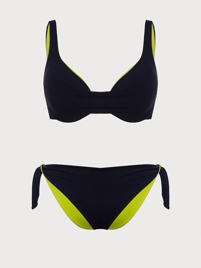 Купальник раздельный лиф мягкий / хипстер