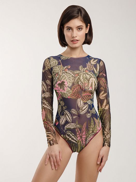 Купальник слитный с мягкой чашкой