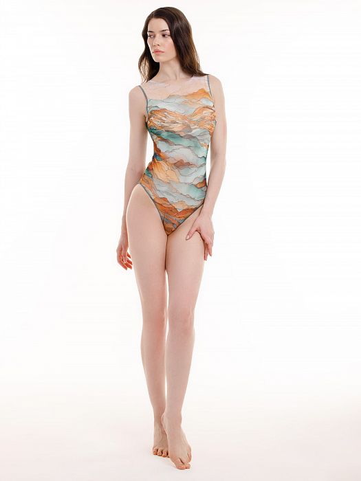 Купальник слитный