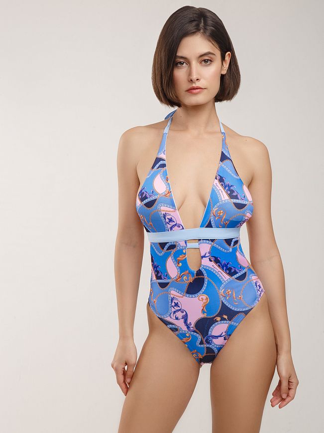 Купальник слитный push-up