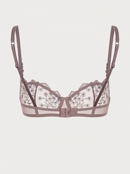 Бюстгальтер балконет мягкий